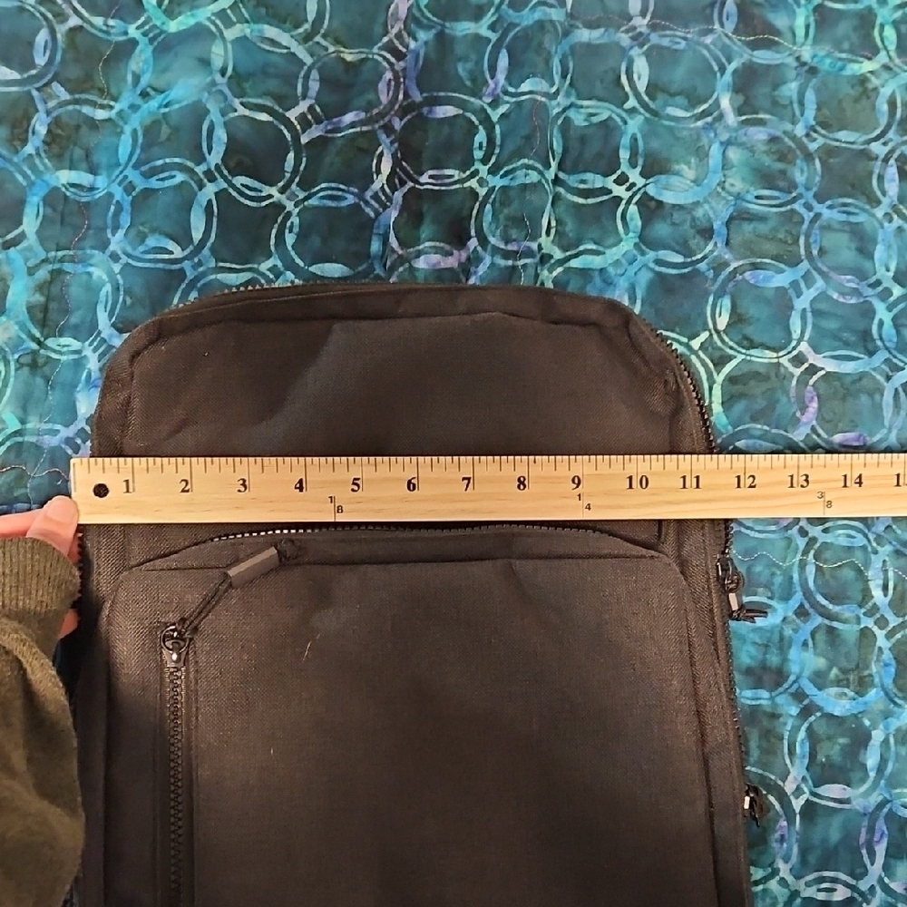 Dark Brown Computer Backpack - image 7